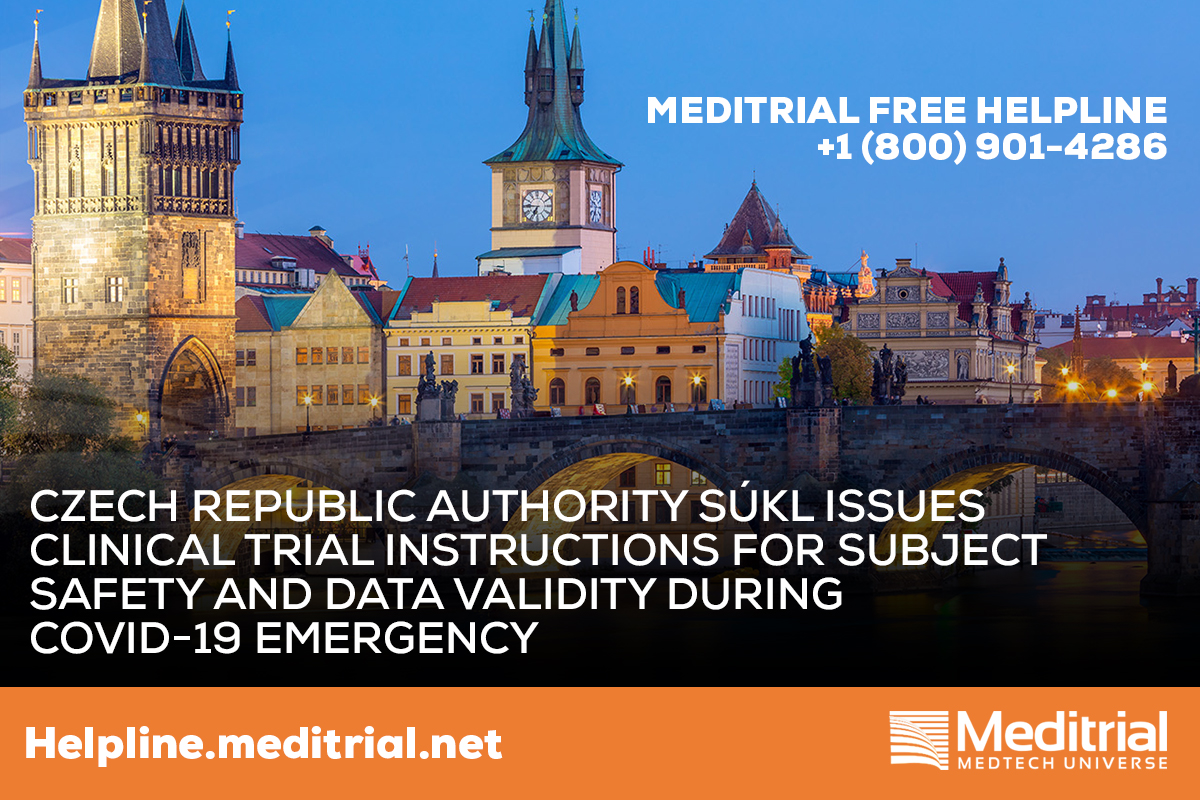 Czech Republic Authority SÚKL issues clinical trial instructions for