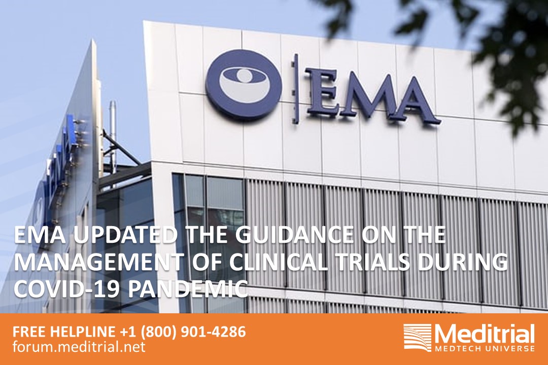 EMA Updated The Guidance On The Management Of Clinical Trials During ...